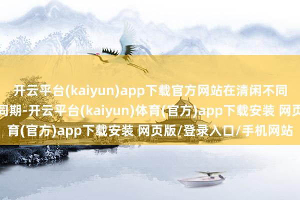 开云平台(kaiyun)app下载官方网站在清闲不同类型企业的融资需求的同期-开云平台(kaiyun)体育(官方)app下载安装 网页版/登录入口/手机网站