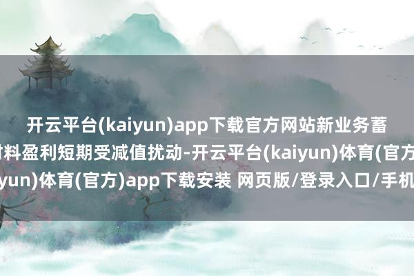 开云平台(kaiyun)app下载官方网站新业务蓄势待发壹评级：国瓷材料盈利短期受减值扰动-开云平台(kaiyun)体育(官方)app下载安装 网页版/登录入口/手机网站